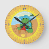 Sheldon on the Beach Ronde Klok (Voorkant)