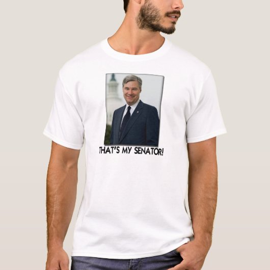 Sheldon Whitehouse, dat is mijn senator. T-shirt (Voorkant)