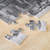 Sheldonian Theater, Oxford, uit 'Oxonia Illustrat' Legpuzzel (Zijkant)