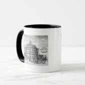 Sheldonian Theater, Oxford, uit 'Oxonia Illustrat' Mok (Voorkant links)