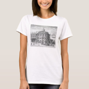 Sheldonian Theater, Oxford, uit 'Oxonia Illustrat' T-shirt