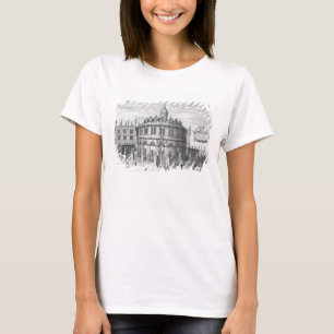 Sheldonian Theater, Oxford, uit 'Oxonia Illustrat' T-shirt