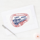 Shelf Road Klim Carabiner Rechthoekige Sticker (Envelop)