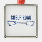 Shelf Road Klim Quickdraw Metalen Ornament (Voorkant)