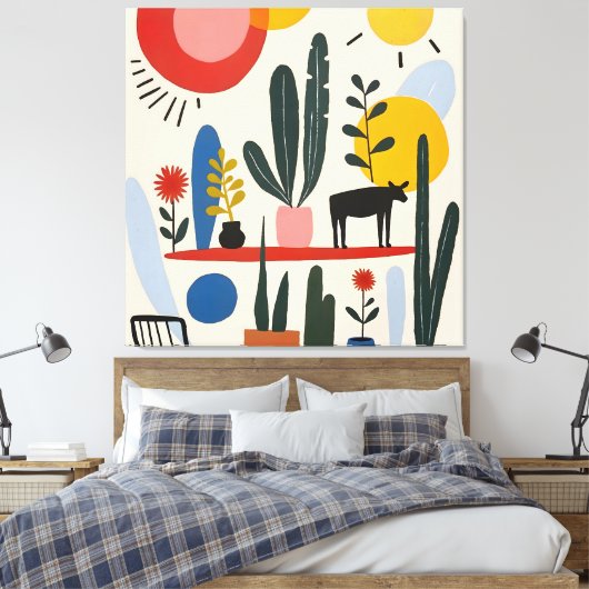 Shelfie Canvas Afdruk (Insitu (Slaapkamer))