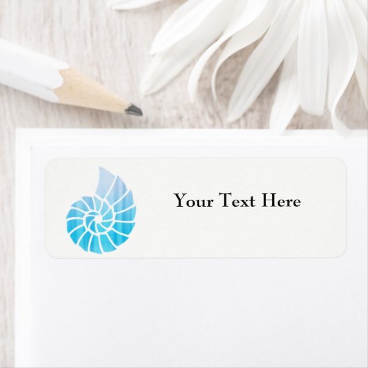 Shell-Adresetiketten Etiket (Insitu)