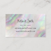 shell-afspraakkaart visitekaartje (Achterkant)