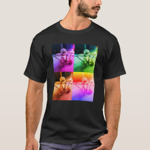 Shell Art Vliegtuig T-shirt