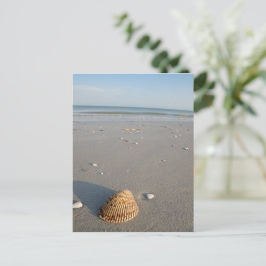 Shell Beach Briefkaart (Staand voorkant)