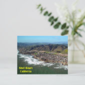 Shell Beach, California Aerial Uitzicht Briefkaart (Staand voorkant)