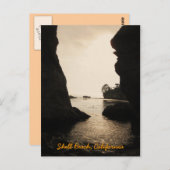 Shell Beach, Californië Briefkaart (Voorkant / Achterkant)