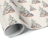 Shell Beach Christmas Cadeaupapier (Rol Hoek)