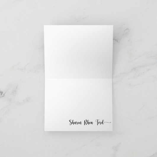 Shell Beach Notecard Notitiekaartje (Binnen)