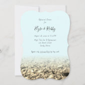 Shell Beach repesal Dinner Custom Invitation Kaart (Voorkant)