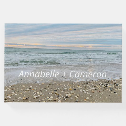 Shell Beach Sunrise Gastenboek (Voorkant)