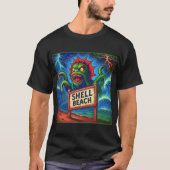 SHELL BEACH TERROR T-SHIRT. T-SHIRT (Voorkant)