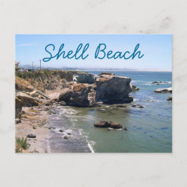 Shell Beach Travel Briefkaart