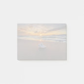 Shell bij het strand op zonsondergang | eiland Kos Post-it® Notes (Voorkant)