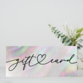 Shell cadeaubon (Staand voorkant)