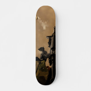 Shell Casing Fired van een M-4 rifle Skateboard