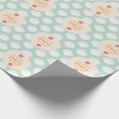 "Shell-Celebration" Kuststrand Feestthema Cadeaupapier (Hoek)