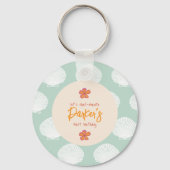 "Shell-Celebration" Kuststrand Feestthema Sleutelhanger (Voorkant)