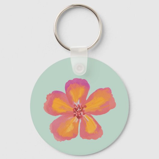 "Shell-Celebration" Kuststrand Feestthema Sleutelhanger (Achterkant)