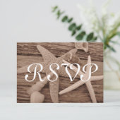 Shell Collectie RSVP-kaarten RSVP Kaartje (Staand voorkant)