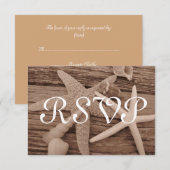 Shell Collectie RSVP-kaarten RSVP Kaartje (Voorkant / Achterkant)