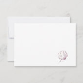 Shell Collectie RSVP Kaartje (Achterkant)