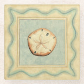 Shell Collector Glazen Onderzetter (Voorkant)