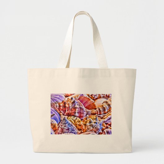 Shell Collector Grote Tote Bag (Voorkant)