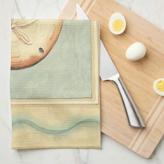 Shell Collector Theedoek (Quarter Fold)