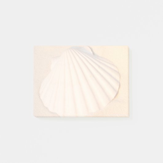 Shell dat in zand Lakt Post-it® Notes (Voorkant)