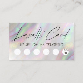 Shell Design Loyalty Card Visitekaartje