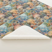 Shell Design Sherpa Blanket Deken (3/4)