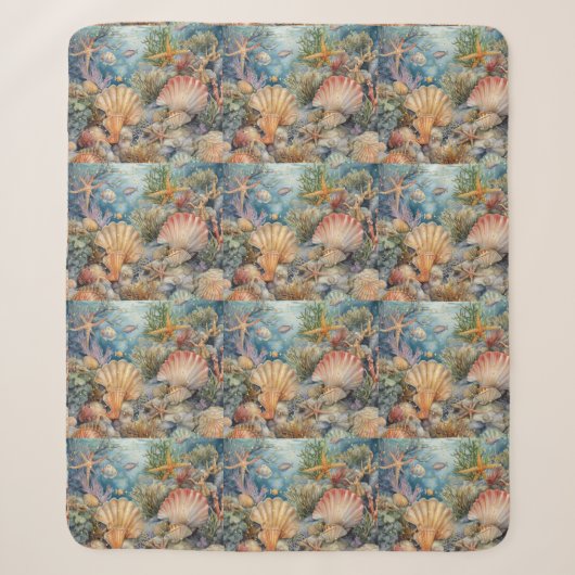 Shell Design Sherpa Dekensprei Deken (Voorkant)