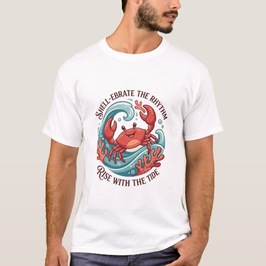 Shell-Ebrate Het Ritme T-Shirt (Voorkant)