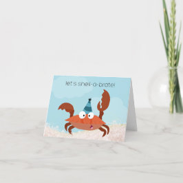 Shell-ebrate Verjaardag Kaart