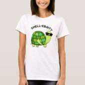 Shell-ebrity Funny Celebrity Tortoise Pun T-shirt (Voorkant)