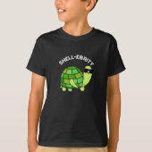 Shell-ebrity Funny Celebrity Tortoise Pun T-shirt (Voorkant)