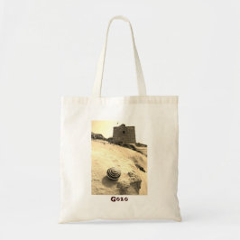 Shell en Tower, Gozo, Malta Tote Bag