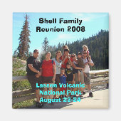 Shell Familie Reünie 2008 Magneet (Voorkant)