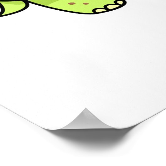 Shell-fie Funny Tortoise Selfie Pun Poster (Hoek)