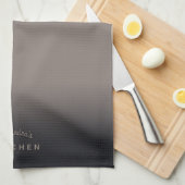 Shell Grey Ombre Theedoek (Quarter Fold)