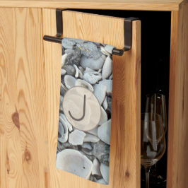 Shell Haven Initial Pattern Theedoek