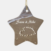 Shell Heart Beach Ornament (Rechts)