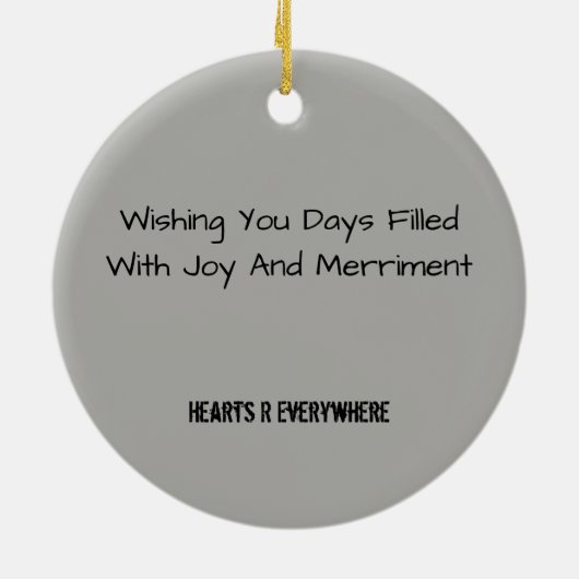 Shell Heart Spiral op Beach ornament gepersonalise (Achterkant)