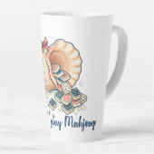 Shell I Play Mahjong Coastal Latte Mok (Rechterhoek)