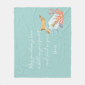 Shell in uw proefthema voor zakdoekjes fleece deken (Voorkant)